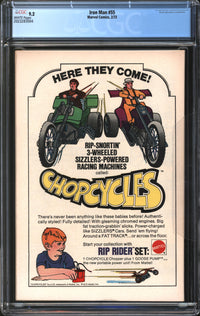 Iron Man (1968) # 55 CGC 9.2 NM-