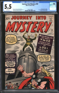 Journey Into Mystery (1952) # 85 CGC 5.5 FN-