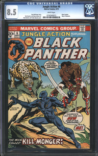 Jungle Action (1972) # 6 CGC 8.5 VF+