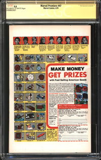 Marvel Premiere (1972) #47 CGC Signature Series 9.0 VF/NM Signed & "Ant-Man" Paul Rudd