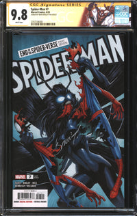 Spider-Man (2022) #7 CGC Signature Series 9.8 NM/MT Signed Mark Bagley