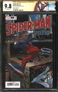 Spider-Man (2022) #7 Humberto Ramos Variant CGC Signature Series 9.8 NM/MT Signed Mark Bagley