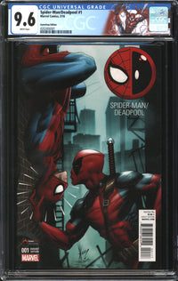 Spider-Man/Deadpool (2016) #1 GameStop Edition CGC 9.6 NM+