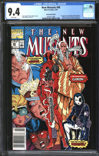 New Mutants (1983) #98 Newsstand Edition CGC 9.4 NM