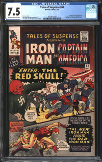 Tales Of Suspense (1959) #65 CGC 7.5 VF-