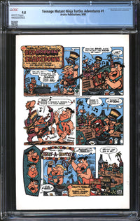 Teenage Mutant Ninja Turtles Adventures (1988) #1 CGC 9.8 NM/MT