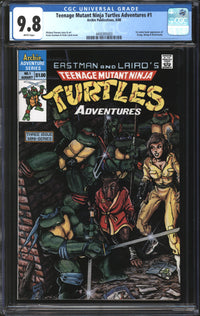 Teenage Mutant Ninja Turtles Adventures (1988) #1 CGC 9.8 NM/MT