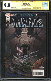 Thanos (2017) #13 CGC Signature Series 9.8 NM/MT Signed Donny Cates