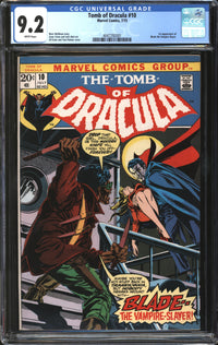 Tomb Of Dracula (1972) #10 CGC 9.2 NM-