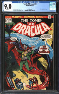 Tomb Of Dracula (1972) #12 CGC 9.0 VF/NM