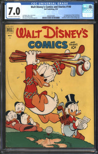 Walt Disney's Comics And Stories (1940) #140 CGC 7.0 FN/VF