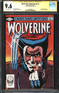 Wolverine Limited Series (1982) #1 CGC Signature Series 9.6 NM+ Signed Frank Miller
