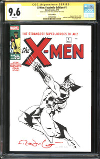 X-Men: Facsimile Edition (2019) #1 Sketch Edition CGC Signature Series 9.6 NM+ Signed/Sketch Rick Leonardi