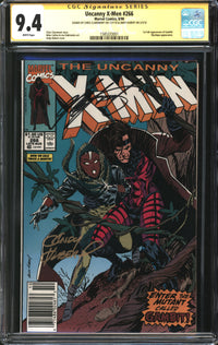 Uncanny X-Men (1981) #266 Newsstand Edition CGC Signature Series 9.4 NM Signed Chris Claremont & Andy Kubert