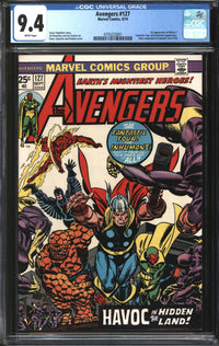 Avengers (1963) #127 CGC 9.4 NM