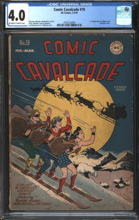 Comic Cavalcade (1942) #19 CGC 4.0 VG