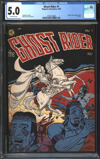Ghost Rider (1950) #1 (A-1 #27) CGC 5.0 VG/FN