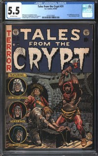 Tales From The Crypt (1950) #31 CGC 5.5 FN-
