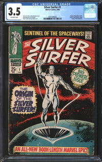 Silver Surfer (1968) #1 CGC 3.5 VG-