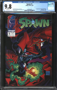 Spawn (1992) #  1 CGC 9.8 NM/MT