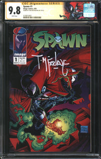 Spawn (1992) #  1 CGC Signature Series 9.8 NM/MT Signed Todd McFarlane