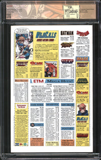 Spawn (1992) #  1 CGC Signature Series 9.8 NM/MT Signed Todd McFarlane