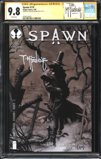 Spawn (1992) #174 CGC Signature Series 9.8 NM/MT Signed Todd McFarlane