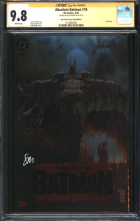 Absolute Batman (2024) #19 One Stop Comic Shop Edition CGC Signature Series 9.8 NM/MT Signed Seth Mann