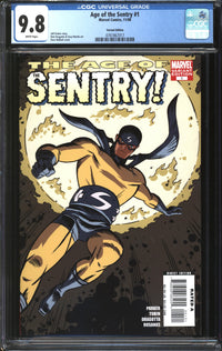 Age Of The Sentry (2008) #1 Variant Edition CGC 9.8 NM/MT