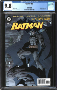 Batman (1940) #608 Second Printing CGC 9.8 NM/MT