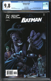 Batman (1940) #619 Second Printing CGC 9.8 NM/MT