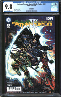 Batman/Teenage Mutant Ninja Turtles II (2018) #2 Kevin Eastman Variant CGC 9.8 NM/MT