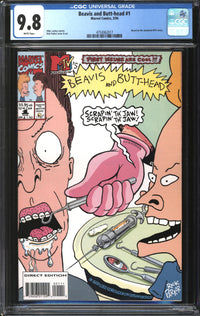 Beavis And Butt-Head (1994) #1 CGC 9.8 NM/MT