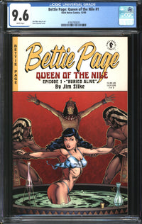 Bettie Page: Queen Of The Nile (1996) #1 CGC 9.6 NM+