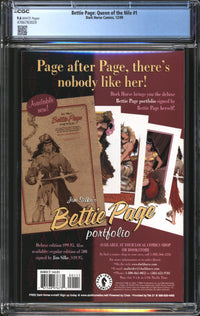 Bettie Page: Queen Of The Nile (1996) #1 CGC 9.6 NM+