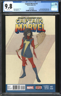 Captain Marvel (2012) #17 Second Printing CGC 9.8 NM/MT