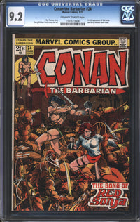 Conan The Barbarian (1970) # 24 CGC 9.2 NM-
