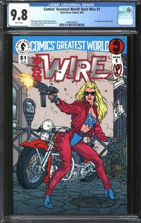 Comics' Greatest World: Barb Wire (1993) #1 CGC 9.8 NM/MT