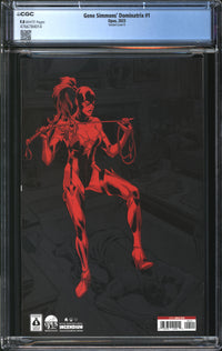 Gene Simmons' Dominatrix (2023) #1 Variant Cover B CGC 9.8 NM/MT