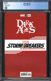 Dark Ages (2021) #5 Peach Momoko Variant CGC 9.8 NM/MT