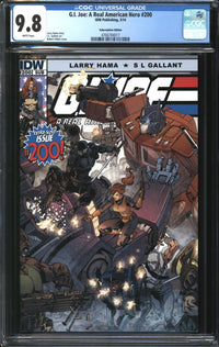 G.I. Joe, A Real American Hero (2010) #200 Subscription Edition CGC 9.8 NM/MT