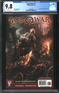God Of War (2010) #1 CGC 9.8 NM/MT