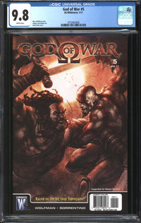 God Of War (2010) #5 CGC 9.8 NM/MT