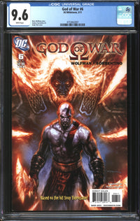 God Of War (2010) #6 CGC 9.6 NM+