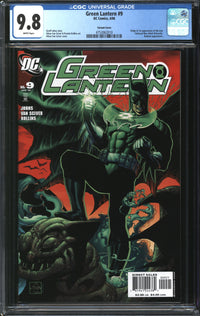 Green Lantern (2005) #9 Ethan Van Sciver Variant CGC 9.8 NM/MT
