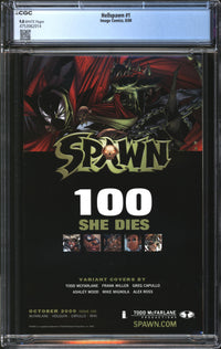 Hellspawn (2000) #1 CGC 9.8 NM/MT
