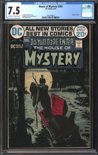 House Of Mystery (1952) #205 CGC 7.5 VF-