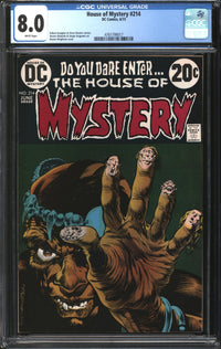 House Of Mystery (1952) #214 CGC 8.0 VF