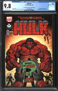 Hulk (2008) # 1 Hero Initiative/Atomic Comics Edition CGC 9.8 NM/MT
