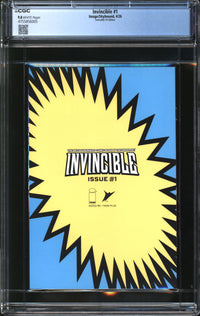 Invincible (2026) #1 Invincible VS Edition CGC 9.8 NM/MT